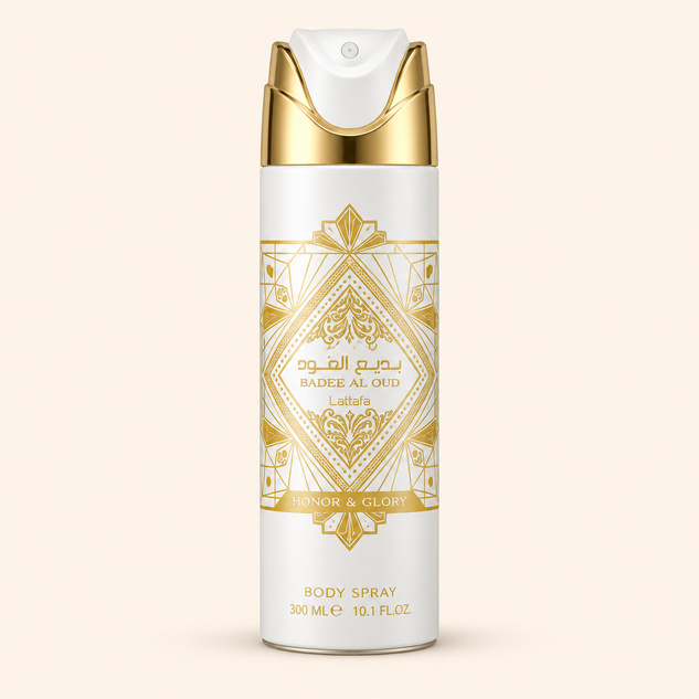 LATTAFA BODY SPRAY BADEE AL OUD HONOR & GLORY 300ML