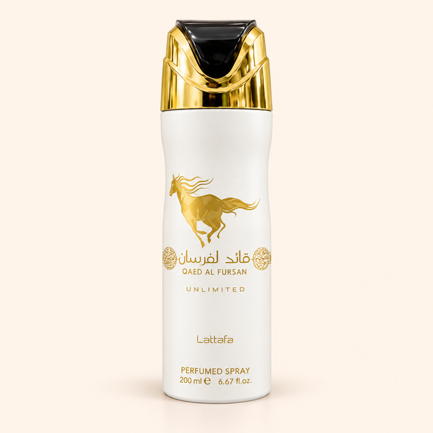 LATTAFA BODY SPRAY QAED AL FURSAN UNLIMITED 200ML